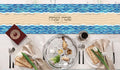 Passover Pesach Table Runner Sea Splitting Decor Personalized Jewish Gifts Israel Gift Holiday Decoration Israeli Artist Seder Plate Decor