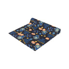 Hanukkah Table Runner, Menorah Dreidel Pattern Olive oil Jewish gifts Jewish holiday Israel Am Yisrael Chai jewish art table decor gifts