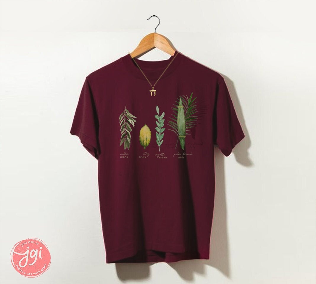 Sukkot Shirt, Etrog and 4 Species