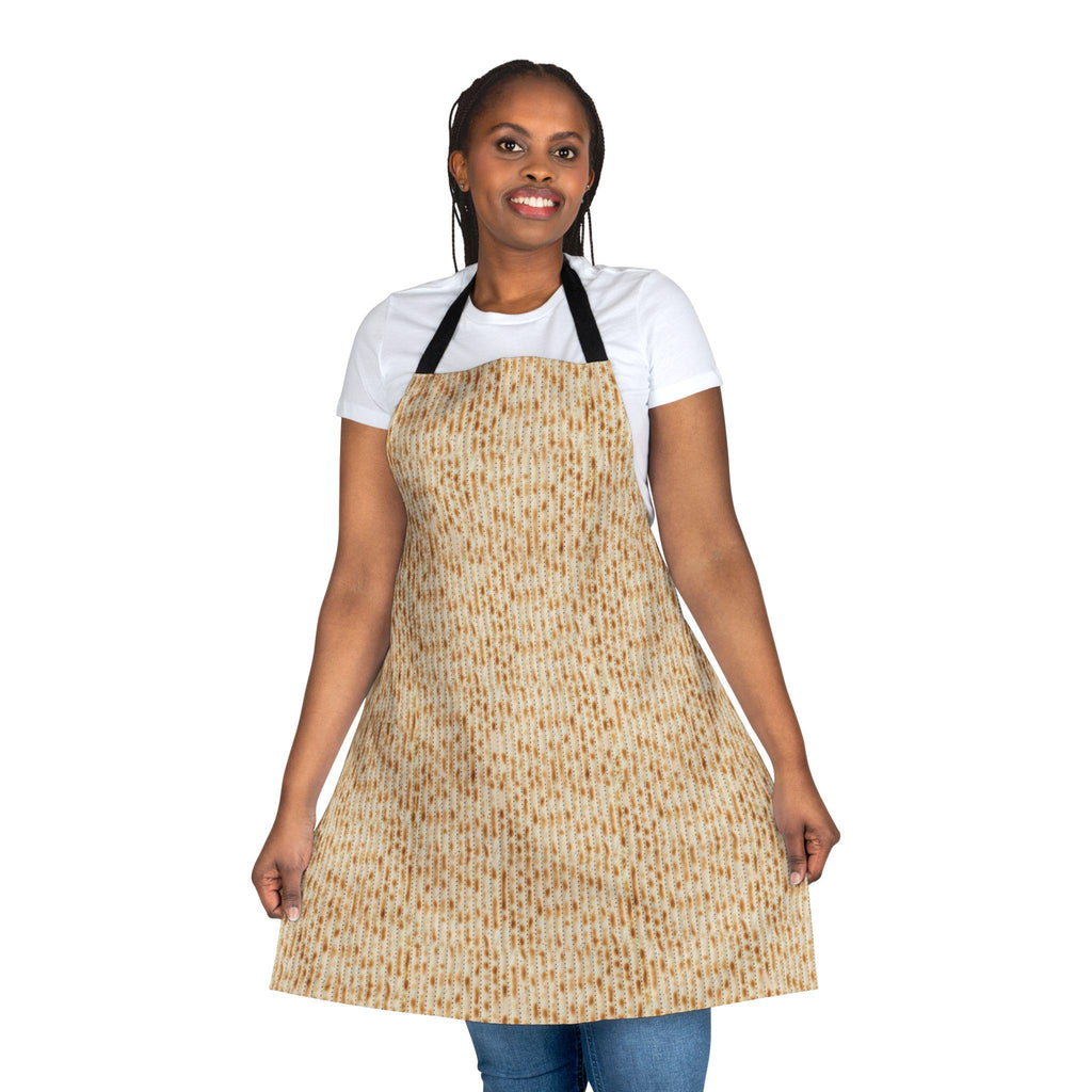 Matzah Apron for Passover Funny Jewish Apron Passover Kitchen Gift Pesach Matzah Cooking Apron Passover Seder Apparel Unique Holiday Gift