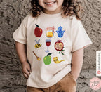 Rosh Hashanah Tshirt Am Yisrael Chai graphic tee Apple Honey Art jewish gift Israeli Artist Rosh Hashana Jewish Holiday Gifts Shana Tova