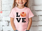 Love Donuts Hanukkah Tshirt unisex Shirt woman, man shirt, jewish gifts Israel Art Jewish Shirt Chanukah Israeli Artist Holiday Jelly Donut