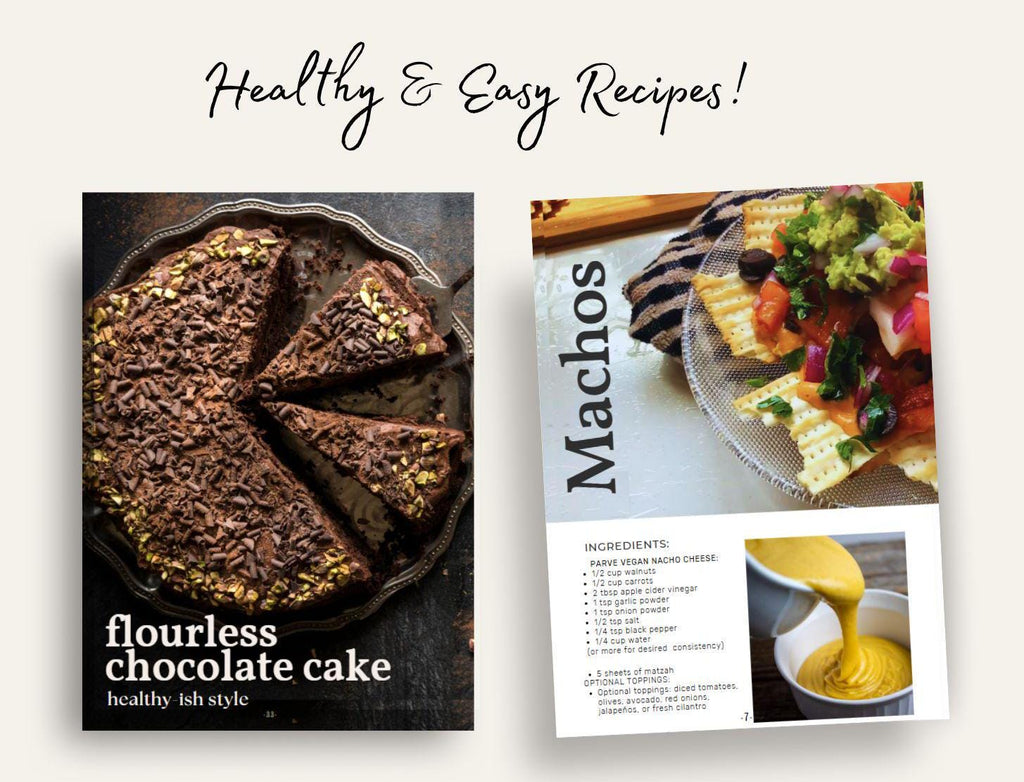 Passover Cookbook Hardcover | Kosher for Pesach Recipes | Jewish Holiday Blessings | Spiritual Gift | Food Jokes | Kosher Recipes for Pesach