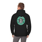 Starbucks Shabbat Shalom Hoodie Unisex Heavy Blend Hooded Sweatshirt, graphic, israel, art, jewish, jewish gift Israelite, Israeli Pride