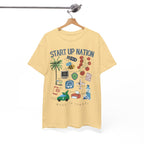 Start Up Nation Israel Shirt Made in Israel T-shirt Am Yisrael Chai jewish gift Israeli Artist Rosh Hashanah Jewish Holiday Gifts Jewish Art