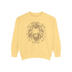 Am Yisrael Chai Sweater Lion Zion Unisex Garment-Dyed Sweatshirt Stand Israel Jewish Hanukkah Gifts Israelite Proud Jew Pride Vintage Art