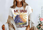 Shavuot Sweatshirt Shirt Mount Sinai Jewish Art Am Yisrael Chai T-Shirt Bible Gift Shavuos Holiday Shirt Jewish Gift Israeli Artist Design