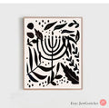 Menorah Hanukkah Art Poster Menorahs Am Yisrael Chai Jewish Gift Israeli Artist Gift Jewish Gifts Wall Art Poster Israel Art Minimal Art