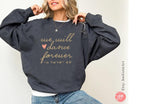 We will dance again forever Israel Sweatshirt shirt Unisex Tshirt jewish gift Israeli Artist Gift for her shirt Gifts Israelite Israel Shirt
