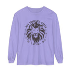 Any Design on a Long Sleeve Unisex Garment-dyed Long Sleeve T-Shirt shirt woman man jewish gift, Israel Design Graphic Shirt Am Yisrael Chai